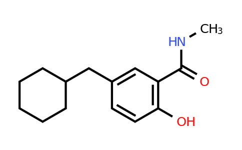 CAS 1243439-64-6 | 5-(Cyclohexylmethyl)-2-hydroxy-N-methylbenzamide