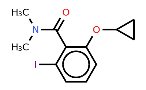 CAS 1243439-71-5 | 2-Cyclopropoxy-6-iodo-N,n-dimethylbenzamide