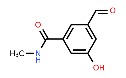 CAS 1243439-76-0 | 3-Formyl-5-hydroxy-N-methylbenzamide
