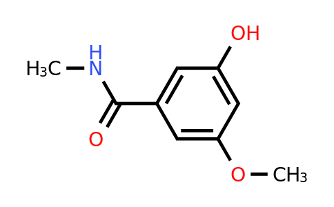 CAS 1243439-80-6 | 3-Hydroxy-5-methoxy-N-methylbenzamide