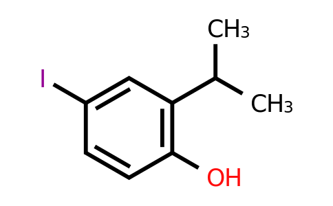 CAS 1243439-83-9 | 4-Iodo-2-(propan-2-YL)phenol