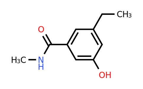 CAS 1243439-85-1 | 3-Ethyl-5-hydroxy-N-methylbenzamide