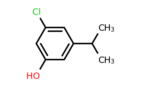 CAS 1243439-86-2 | 3-Chloro-5-(propan-2-YL)phenol
