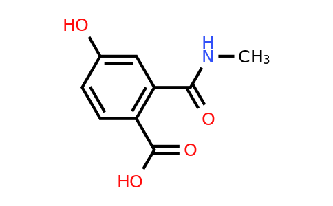 CAS 1243439-87-3 | 4-Hydroxy-2-(methylcarbamoyl)benzoic acid