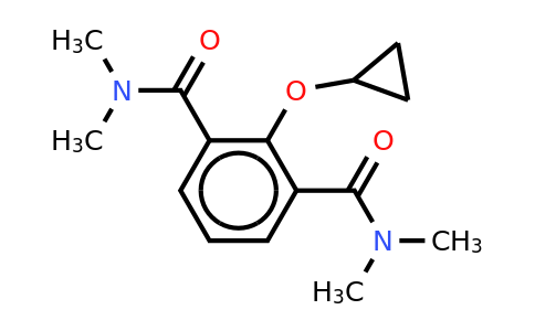 CAS 1243439-88-4 | 2-Cyclopropoxy-N1,N1,N3,N3-tetramethylisophthalamide