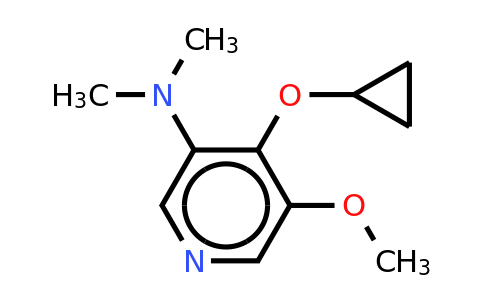 CAS 1243439-98-6 | 4-Cyclopropoxy-5-methoxy-N,n-dimethylpyridin-3-amine