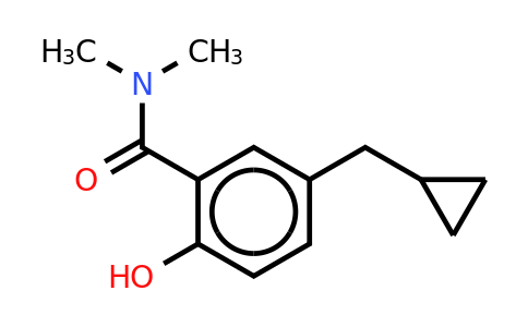 CAS 1243440-05-2 | 5-(Cyclopropylmethyl)-2-hydroxy-N,n-dimethylbenzamide
