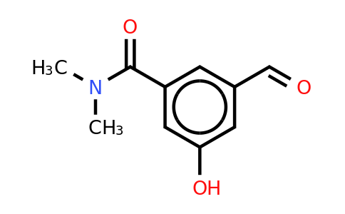 CAS 1243440-09-6 | 3-Formyl-5-hydroxy-N,n-dimethylbenzamide