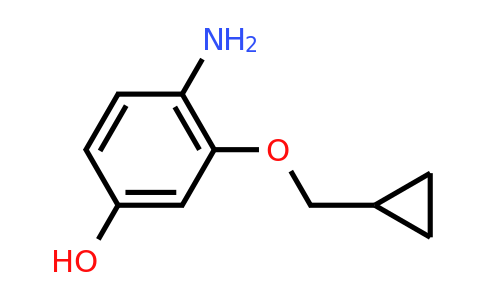 CAS 1243440-15-4 | 4-Amino-3-(cyclopropylmethoxy)phenol