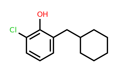 CAS 1243440-30-3 | 2-Chloro-6-(cyclohexylmethyl)phenol