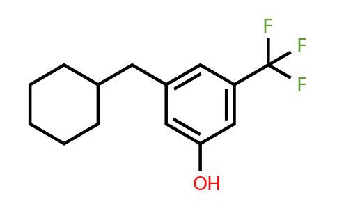 CAS 1243440-32-5 | 3-(Cyclohexylmethyl)-5-(trifluoromethyl)phenol