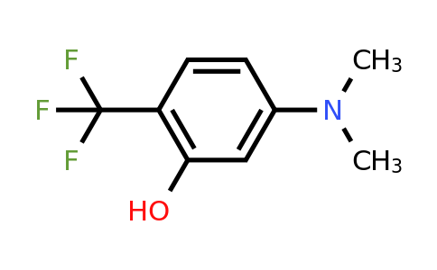 CAS 1243440-36-9 | 5-(Dimethylamino)-2-(trifluoromethyl)phenol