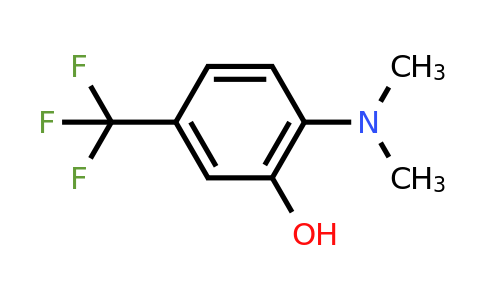 CAS 1243440-40-5 | 2-(Dimethylamino)-5-(trifluoromethyl)phenol