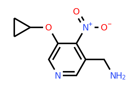 CAS 1243440-41-6 | (5-Cyclopropoxy-4-nitropyridin-3-YL)methanamine