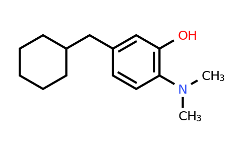 CAS 1243440-45-0 | 5-(Cyclohexylmethyl)-2-(dimethylamino)phenol