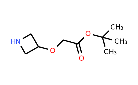 CAS 1243440-47-2 | Tert-butyl 2-(azetidin-3-yloxy)acetate