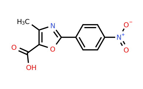 CAS 1243440-61-0 | 4-Methyl-2-(4-nitrophenyl)oxazole-5-carboxylic acid