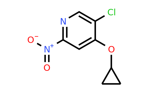 CAS 1243440-64-3 | 5-Chloro-4-cyclopropoxy-2-nitropyridine