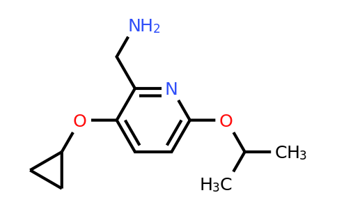 CAS 1243440-70-1 | (3-Cyclopropoxy-6-isopropoxypyridin-2-YL)methanamine