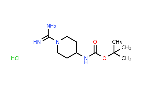 CAS 1243440-71-2 | Tert-butyl 1-carbamimidoylpiperidin-4-ylcarbamate hydrochloride