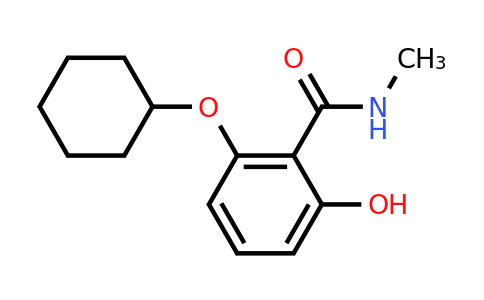 CAS 1243440-79-0 | 2-(Cyclohexyloxy)-6-hydroxy-N-methylbenzamide