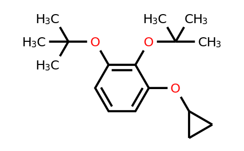 CAS 1243440-82-5 | 1,2-DI-Tert-butoxy-3-cyclopropoxybenzene