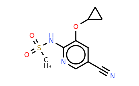 CAS 1243440-99-4 | N-(5-cyano-3-cyclopropoxypyridin-2-YL)methanesulfonamide