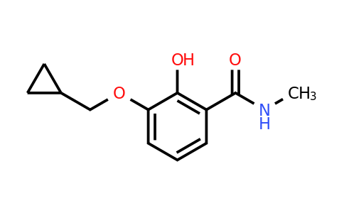 CAS 1243441-05-5 | 3-(Cyclopropylmethoxy)-2-hydroxy-N-methylbenzamide