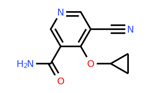 CAS 1243441-12-4 | 5-Cyano-4-cyclopropoxynicotinamide