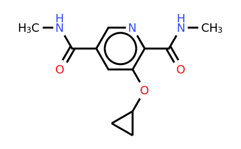CAS 1243441-18-0 | 3-Cyclopropoxy-N2,N5-dimethylpyridine-2,5-dicarboxamide