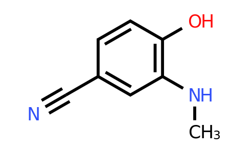 CAS 1243441-19-1 | 4-Hydroxy-3-(methylamino)benzonitrile