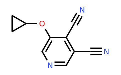 CAS 1243441-21-5 | 5-Cyclopropoxypyridine-3,4-dicarbonitrile