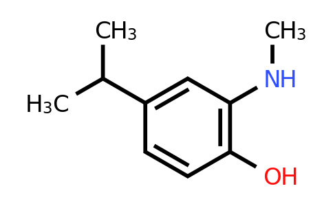 CAS 1243441-23-7 | 2-(Methylamino)-4-(propan-2-YL)phenol