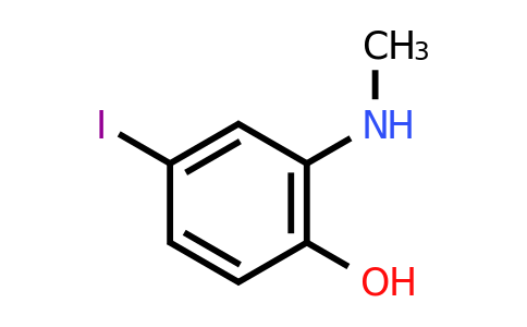 CAS 1243441-26-0 | 4-Iodo-2-(methylamino)phenol