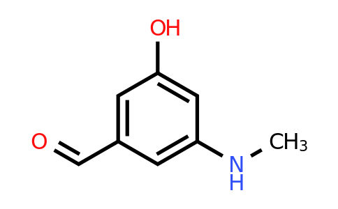 CAS 1243441-32-8 | 3-Hydroxy-5-(methylamino)benzaldehyde