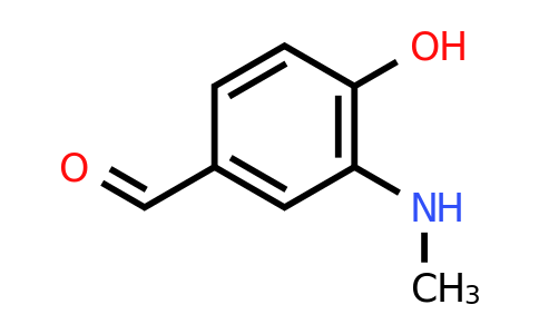 CAS 1243441-33-9 | 4-Hydroxy-3-(methylamino)benzaldehyde