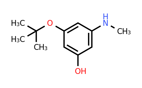 CAS 1243441-37-3 | 3-(Tert-butoxy)-5-(methylamino)phenol