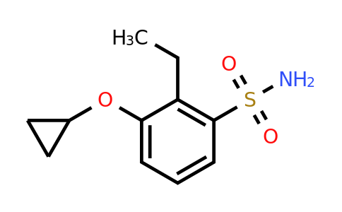 CAS 1243441-47-5 | 3-Cyclopropoxy-2-ethylbenzenesulfonamide