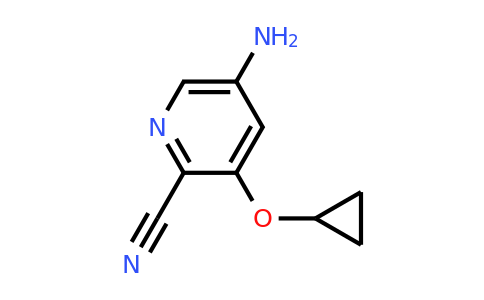 CAS 1243441-56-6 | 5-Amino-3-(cyclopropyloxy)pyridine-2-carbonitrile