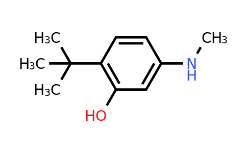 CAS 1243441-77-1 | 2-Tert-butyl-5-(methylamino)phenol