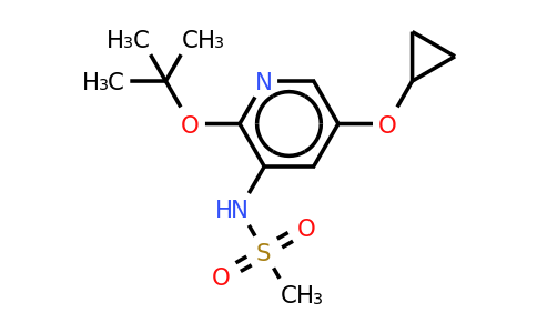 CAS 1243441-81-7 | N-(2-tert-butoxy-5-cyclopropoxypyridin-3-YL)methanesulfonamide