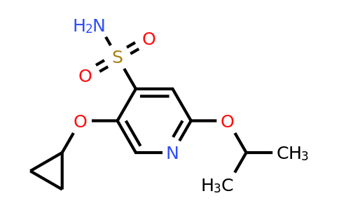 CAS 1243441-83-9 | 5-Cyclopropoxy-2-isopropoxypyridine-4-sulfonamide