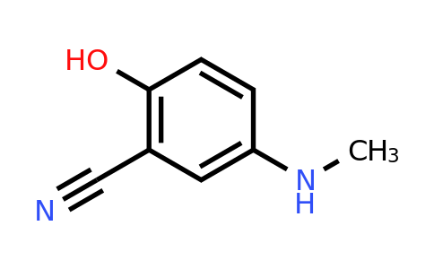 CAS 1243441-84-0 | 2-Hydroxy-5-(methylamino)benzonitrile