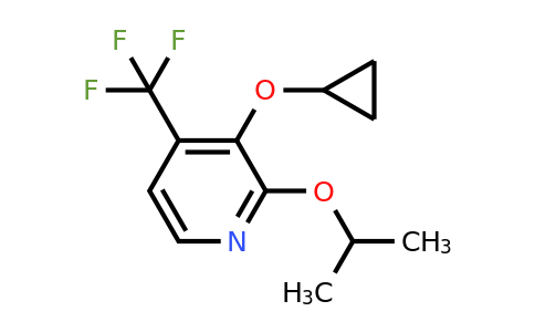 CAS 1243441-93-1 | 3-Cyclopropoxy-2-isopropoxy-4-(trifluoromethyl)pyridine