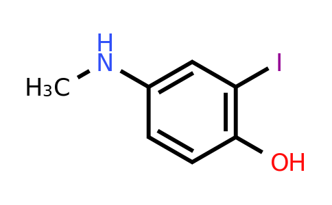 CAS 1243441-94-2 | 2-Iodo-4-(methylamino)phenol