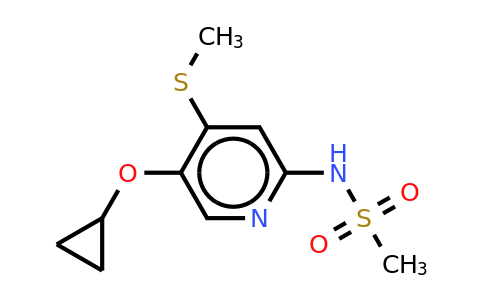 CAS 1243442-07-0 | N-(5-cyclopropoxy-4-(methylthio)pyridin-2-YL)methanesulfonamide