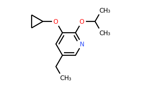 CAS 1243442-17-2 | 3-Cyclopropoxy-5-ethyl-2-isopropoxypyridine