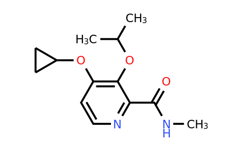 CAS 1243442-18-3 | 4-Cyclopropoxy-3-isopropoxy-N-methylpicolinamide
