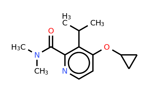 CAS 1243442-19-4 | 4-Cyclopropoxy-3-isopropyl-N,n-dimethylpicolinamide