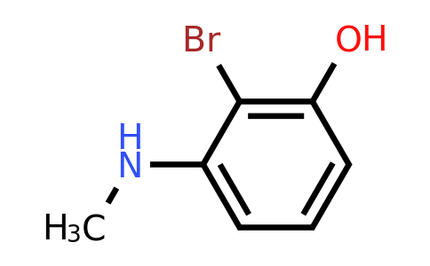 CAS 1243442-29-6 | 2-Bromo-3-(methylamino)phenol